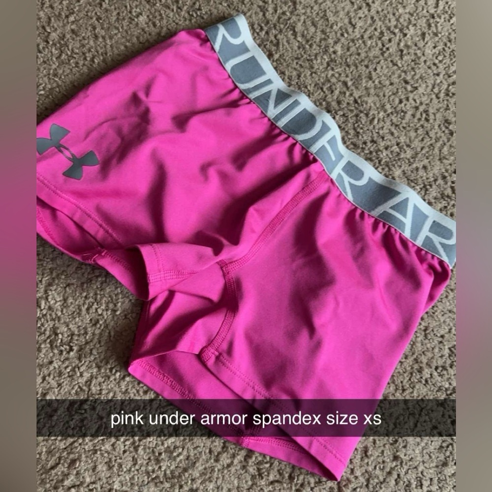 under armor spandex size xsmall